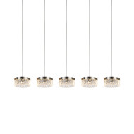 Подвесной светильник Delight Collection MD21020075 MD21020075-5B satin nickel Подвесной светильник Delight Collection MD21020075 MD21020075-5B satin nickel