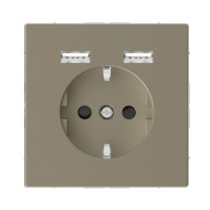 Розетка компьютерная USBx2 Schneider Electric Merten D-Life MTN2366-6033