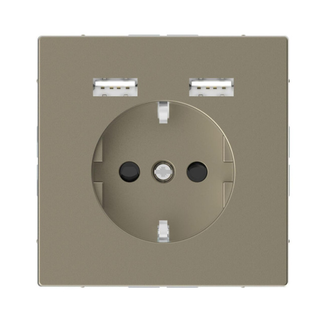 Розетка компьютерная USBx2 Schneider Electric Merten D-Life MTN2366-6033 Розетка компьютерная USBx2 Schneider Electric Merten D-Life MTN2366-6033