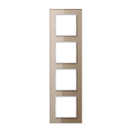 Рамка четырехместная Jung AC584GLCH
