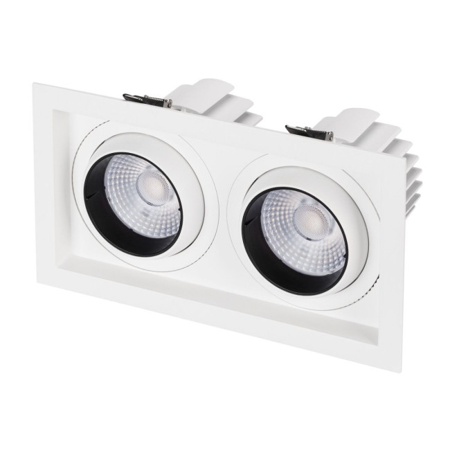 Встраиваемый светильник Arlight MS-VORTEX-BUILT-S250x140-2x30W Day4000 (WH-WH, 50 deg, 230V) 042370 Встраиваемый светильник Arlight MS-VORTEX-BUILT-S250x140-2x30W Day4000 (WH-WH, 50 deg, 230V) 042370