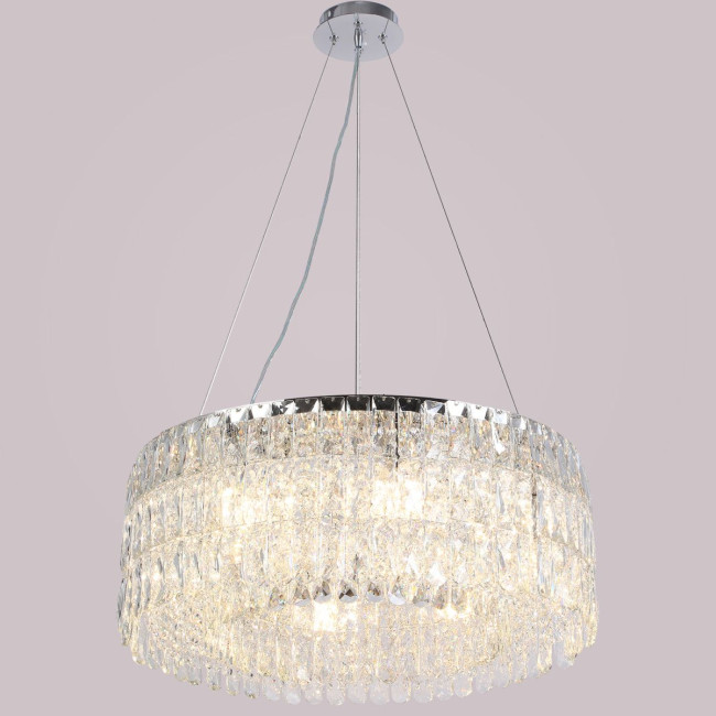 Подвесная люстра Illumico IL5063-600PZF-25 CH ELITE Подвесная люстра Illumico IL5063-600PZF-25 CH ELITE