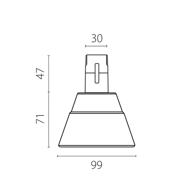 Трековый однофазный светильник Lightstar Due Hermes 210947 Трековый однофазный светильник Lightstar Due Hermes 210947