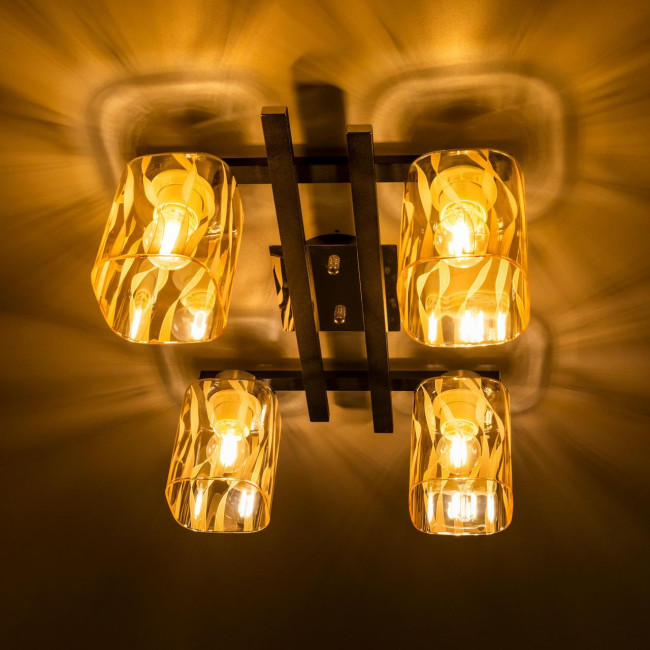 Потолочная люстра Citilux Сафари CL145241 Потолочная люстра Citilux Сафари CL145241