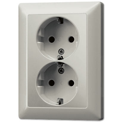 Розетка штепсельная Schuko Jung ES5020KI-L Розетка штепсельная Schuko Jung ES5020KI-L