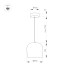 Подвесной светильник Arlight SP-PEONY-HANG-R250-15W Day4000 (WH, 65 deg, 230V) 039547 Подвесной светильник Arlight SP-PEONY-HANG-R250-15W Day4000 (WH, 65 deg, 230V) 039547