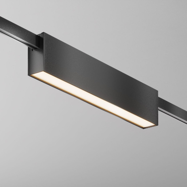 Трековый магнитный светильник Maytoni Basis TR151-1-12W3K-B