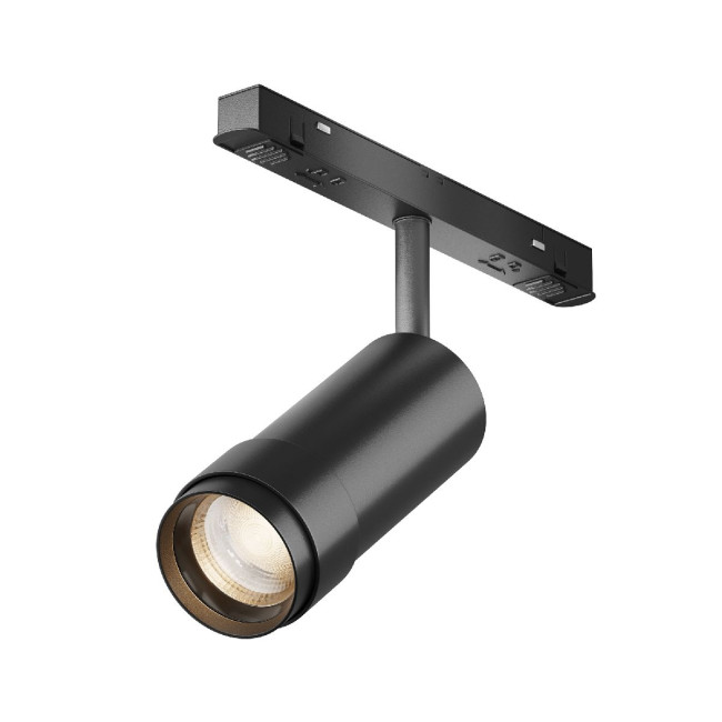 Трековый магнитный светильник Maytoni Focus Zoom TR211-1-12W2.7K-Z-B Трековый магнитный светильник Maytoni Focus Zoom TR211-1-12W2.7K-Z-B