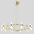Подвесная люстра Crystal Lux DOROTEA SP10 GOLD Подвесная люстра Crystal Lux DOROTEA SP10 GOLD