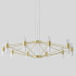 Подвесная люстра Crystal Lux DOROTEA SP10 GOLD Подвесная люстра Crystal Lux DOROTEA SP10 GOLD