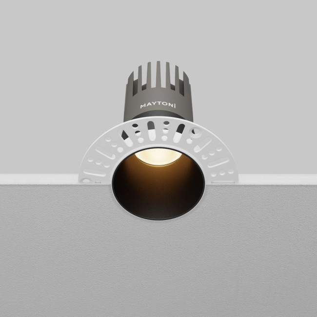 Встраиваемый светильник Maytoni Technical Dip DL120-10W-3K-TRS-B