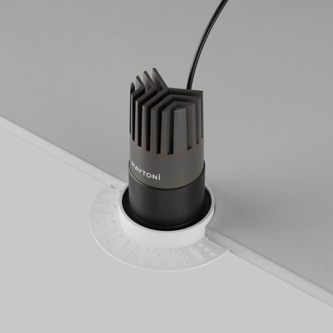 Встраиваемый светильник Maytoni Technical Dip DL120-10W-3K-TRS-B