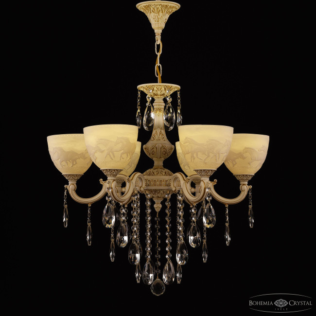 Подвесная люстра Bohemia Ivele Crystal AL78101/6/175 B WMG P1 U Horse Подвесная люстра Bohemia Ivele Crystal AL78101/6/175 B WMG P1 U Horse