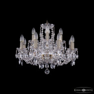 Подвесная люстра Bohemia Ivele Crystal 1402/8+4/195 Pa