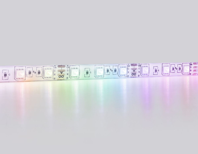 Светодиодная лента Ambrella Light LED Strip 12В 5050 14,4Вт/м RGB 5м IP65 GS2502