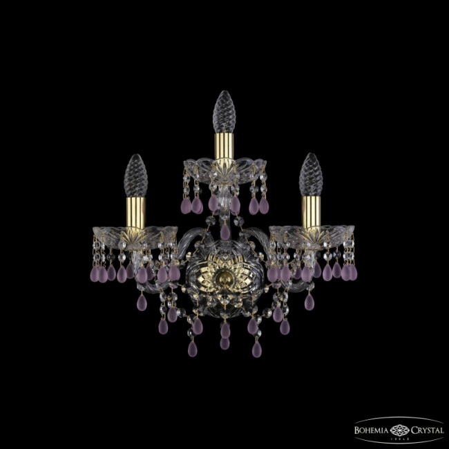 Бра Bohemia Ivele Crystal 1410B/2+1/160/XL G V7010 Бра Bohemia Ivele Crystal 1410B/2+1/160/XL G V7010