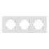 Рамка на 3 поста пластиковая Arlight FRM-PERIO-PL-3-WH 049754 Рамка на 3 поста пластиковая Arlight FRM-PERIO-PL-3-WH 049754