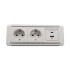 Блок розеток LK-RSA (2 секции 1 USB + 1 type-C) Mebax 00-00002873 Блок розеток LK-RSA (2 секции 1 USB + 1 type-C) Mebax 00-00002873