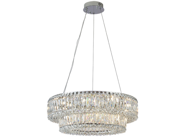 Подвесная люстра Newport 8450+18/S chrome М0070078 Подвесная люстра Newport 8450+18/S chrome М0070078