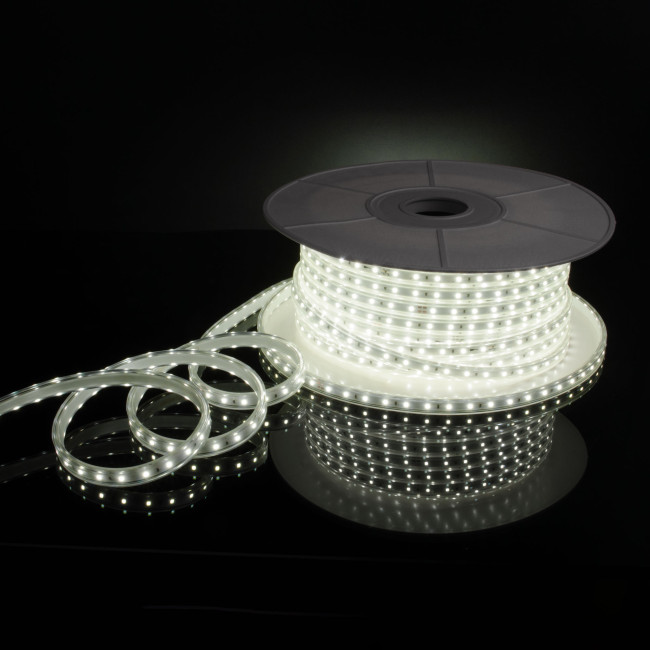 Светодиодная лента Elektrostandard 220V 8W 60Led 2835 IP65 холодный белый, 50 м 4690389170959 Светодиодная лента Elektrostandard 220V 8W 60Led 2835 IP65 холодный белый, 50 м 4690389170959