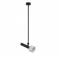 Подвесной светильник iLedex Delta 2361-1 BK+WH Подвесной светильник iLedex Delta 2361-1 BK+WH