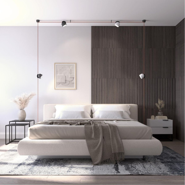 Трековый однофазный светильник Denkirs Belty Spot DK5543-BK Трековый однофазный светильник Denkirs Belty Spot DK5543-BK