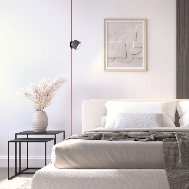 Трековый однофазный светильник Denkirs Belty Spot DK5543-BK Трековый однофазный светильник Denkirs Belty Spot DK5543-BK