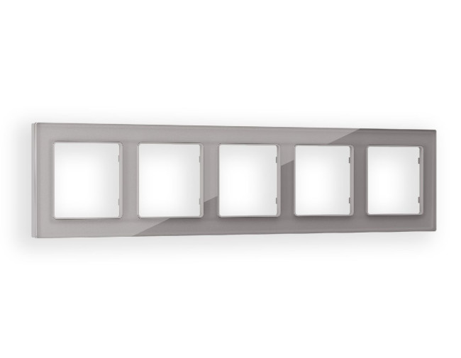 Рамка пятиместная Ambrella Volt Platos AF330505 Рамка пятиместная Ambrella Volt Platos AF330505