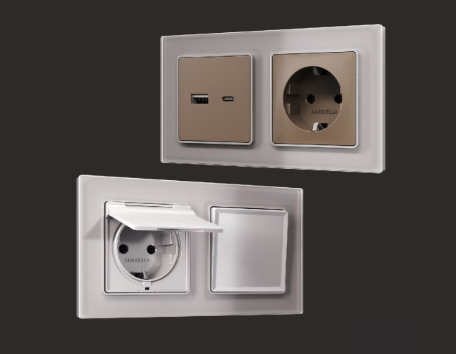 Рамка пятиместная Ambrella Volt Platos AF330505 Рамка пятиместная Ambrella Volt Platos AF330505