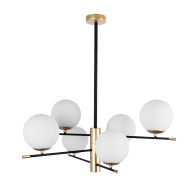 Люстра на штанге Arte Lamp Arkab A2225LM-6BK Люстра на штанге Arte Lamp Arkab A2225LM-6BK