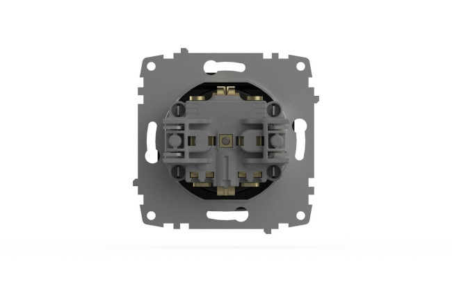 Розетка с крышкой и заземлением ELBI Zena Vega 609-014800-218 Розетка с крышкой и заземлением ELBI Zena Vega 609-014800-218