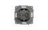 Розетка с крышкой и заземлением ELBI Zena Vega 609-014800-218 Розетка с крышкой и заземлением ELBI Zena Vega 609-014800-218