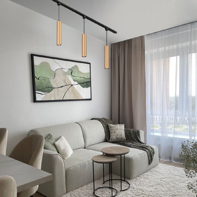 Трековый однофазный светильник Escada 20001TRP/01 BR Трековый однофазный светильник Escada 20001TRP/01 BR