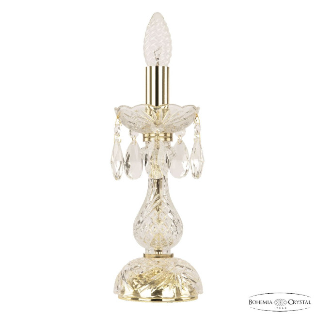 Настольная лампа Bohemia Ivele Crystal 101L/1-27 G Настольная лампа Bohemia Ivele Crystal 101L/1-27 G