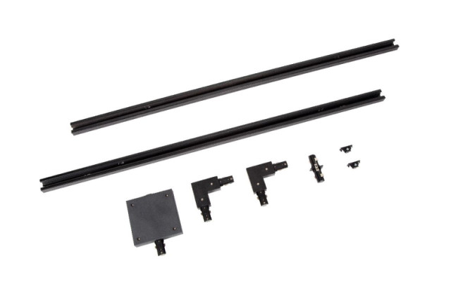 Шинопровод с аксессуарами Lucide Track - basic set 09950/00/30 Шинопровод с аксессуарами Lucide Track - basic set 09950/00/30