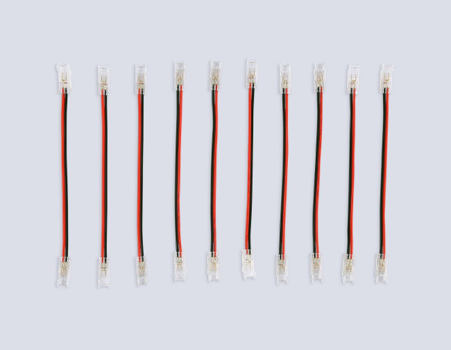 Соединитель гибкий двухсторонний Ambrella Light Illumination COB 12/24V для лент 5mm (2 конт.) (10шт. в комплекте) GS7885 Соединитель гибкий двухсторонний Ambrella Light Illumination COB 12/24V для лент 5mm (2 конт.) (10шт. в комплекте) GS7885