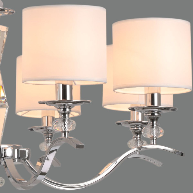 Подвесная люстра Illumico IL1364-8PPA-29 CR Подвесная люстра Illumico IL1364-8PPA-29 CR