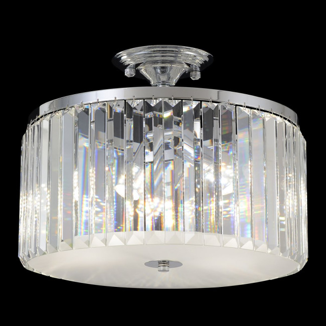 Потолочная люстра Crystal Lux HILTON PL4 CHROME Потолочная люстра Crystal Lux HILTON PL4 CHROME