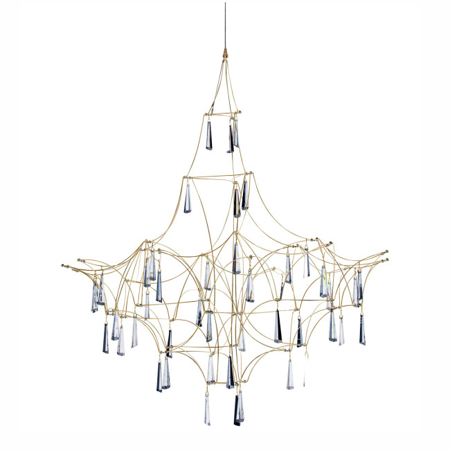 Люстра Lucciola 1E matt gold Люстра Lucciola 1E matt gold