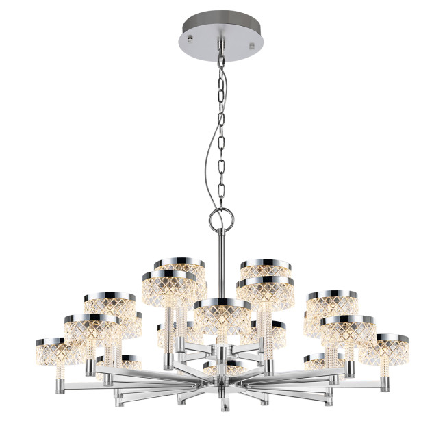Подвесная люстра Delight Collection MD21020075 MD21020075-20A chrome Подвесная люстра Delight Collection MD21020075 MD21020075-20A chrome