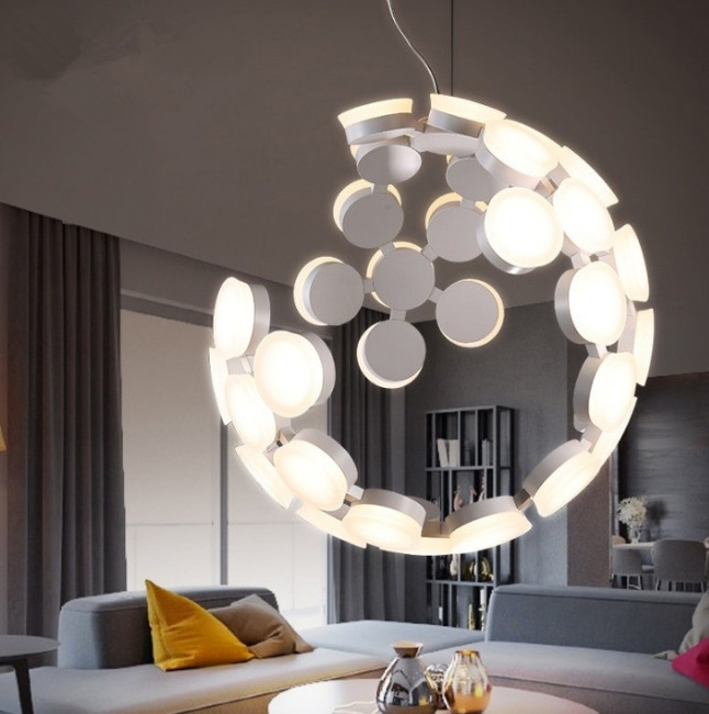 Подвесной светильник Delight Collection Scopas 9066P silver Подвесной светильник Delight Collection Scopas 9066P silver