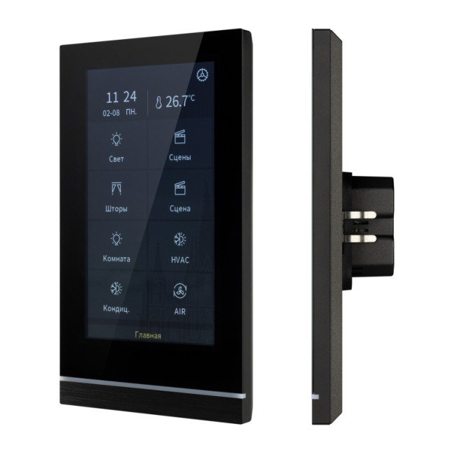 Панель Arlight сенсорная KNX-113-51-Multi-V5-IN (20-30V) 031738 Панель Arlight сенсорная KNX-113-51-Multi-V5-IN (20-30V) 031738