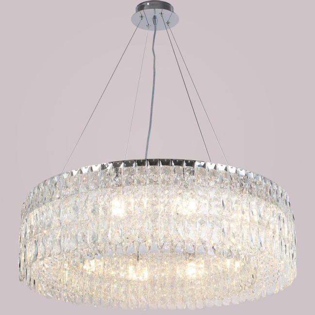 Подвесная люстра Illumico IL5063-800PZF-25 CH ELITE Подвесная люстра Illumico IL5063-800PZF-25 CH ELITE