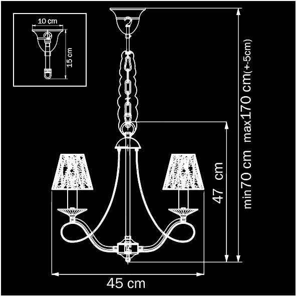 Подвесная люстра Osgona Riccio 705032 Подвесная люстра Osgona Riccio 705032