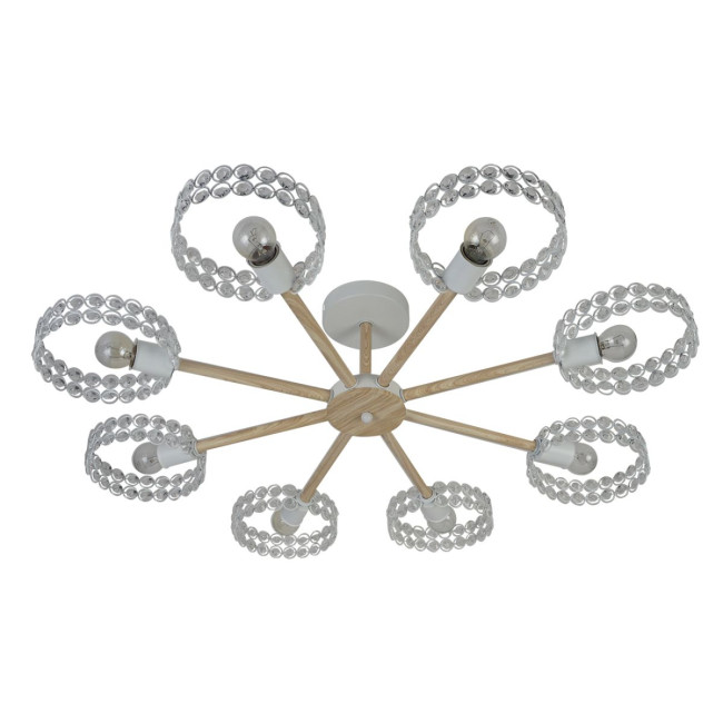Люстра на штанге Escada Banjo 679/8P White