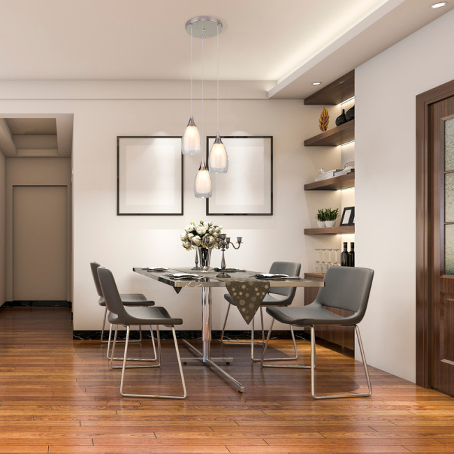 Подвесной светильник Eurosvet Cosmic 50085/3 хром Подвесной светильник Eurosvet Cosmic 50085/3 хром