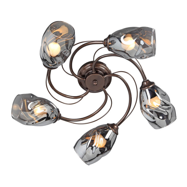 Потолочная люстра Vitaluce V4937-7/5PL Потолочная люстра Vitaluce V4937-7/5PL