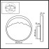 Настенный светильник Odeon Light Ecodesign Valley 4359/9WL Настенный светильник Odeon Light Ecodesign Valley 4359/9WL