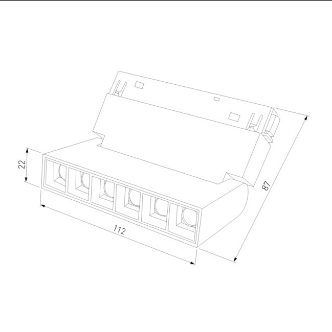 Трековый светильник Elektrostandard Slim Magnetic 4690389178825 Трековый светильник Elektrostandard Slim Magnetic 4690389178825
