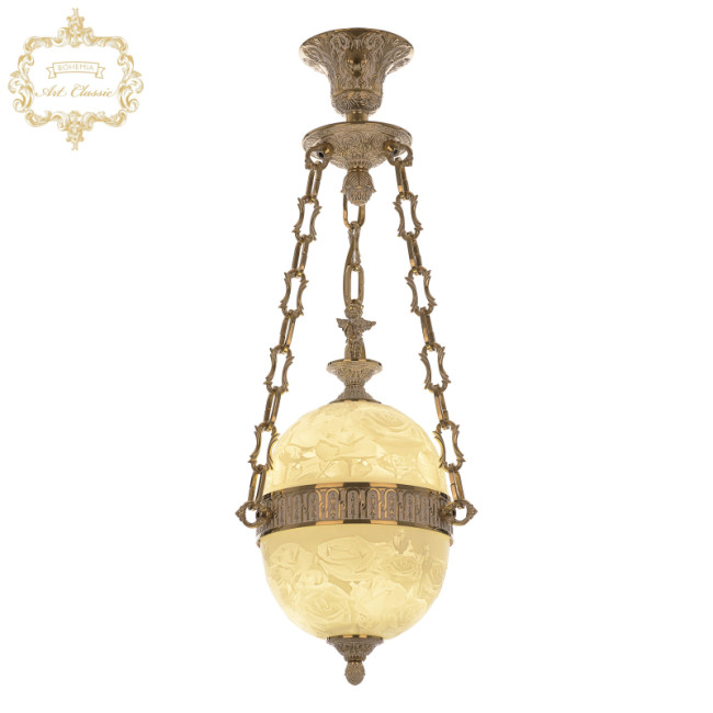 Подвесной светильник Art Classic 34.1000P.20.GW.Rose.FA10S Подвесной светильник Art Classic 34.1000P.20.GW.Rose.FA10S